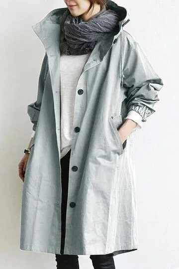 Susan™ - Elegant and Water-Repellent Trench Coat
