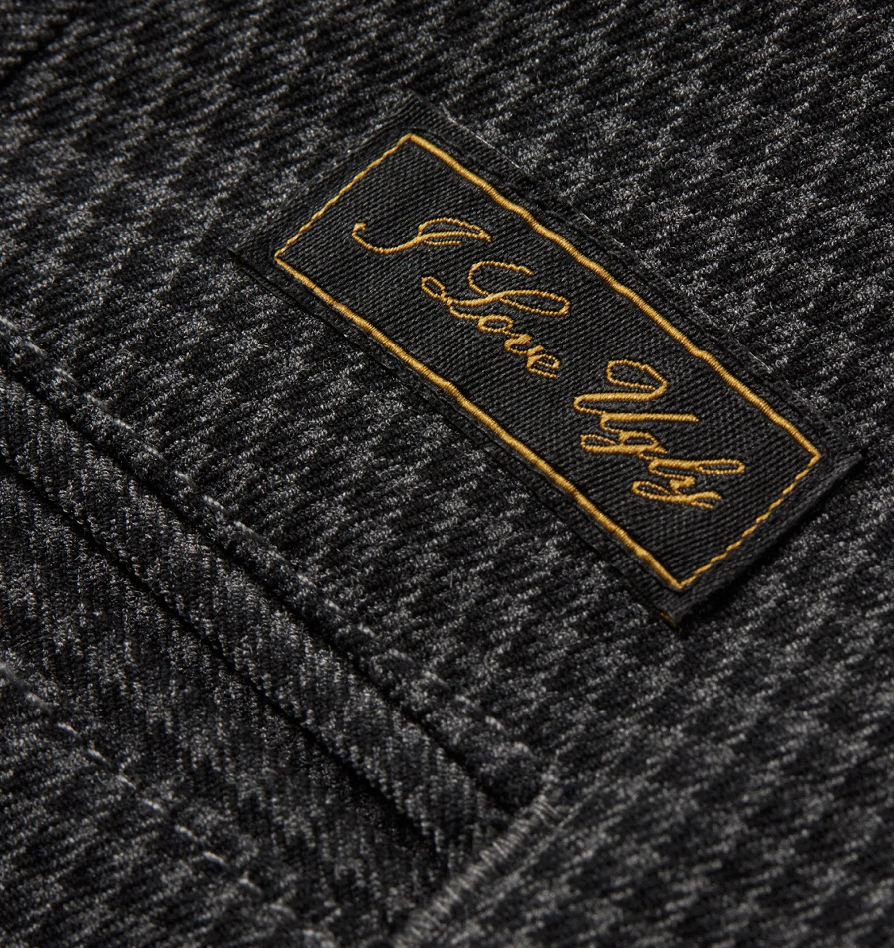 Tailored Smart Pant - Charcoal Houndstooth
