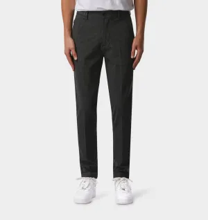 Tailored Smart Pant - Charcoal Houndstooth