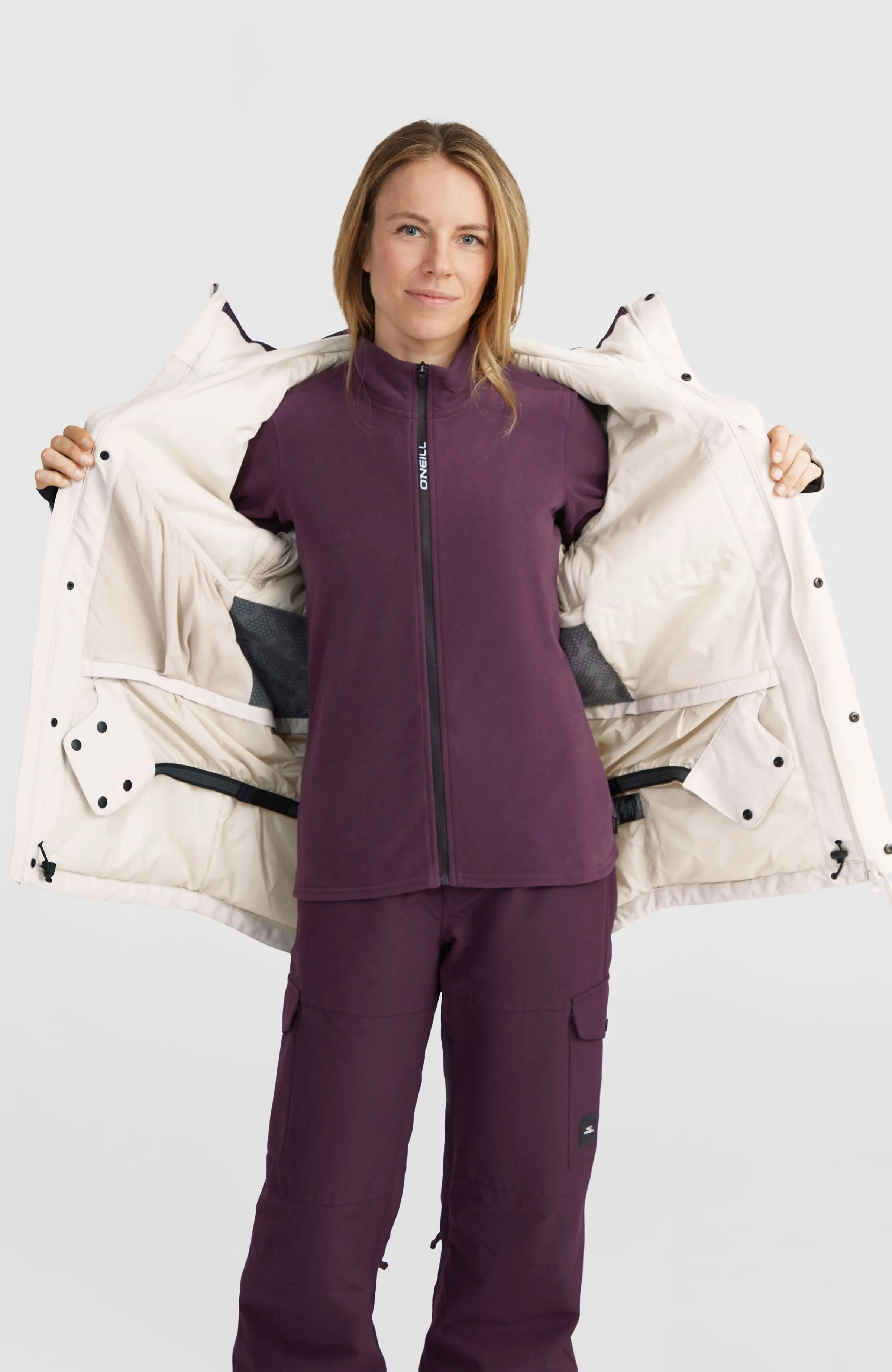 Utility Hybrid Snow Jacket | Atmosphere Colour Block
