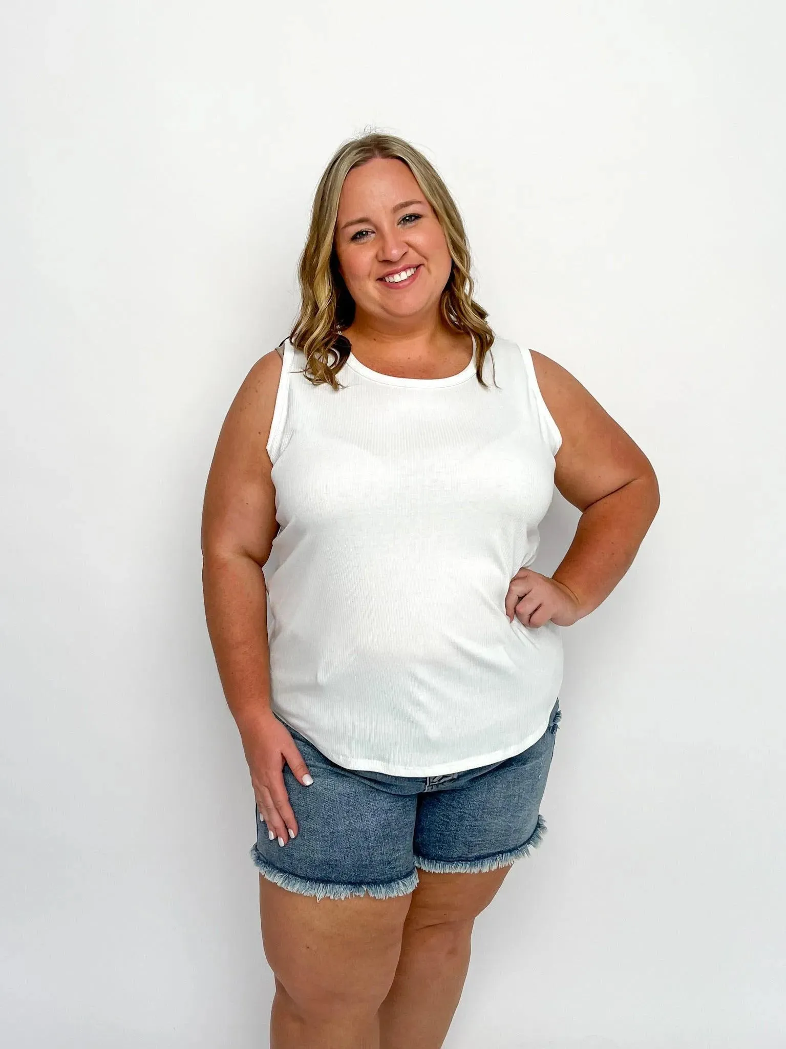 White Tank Top