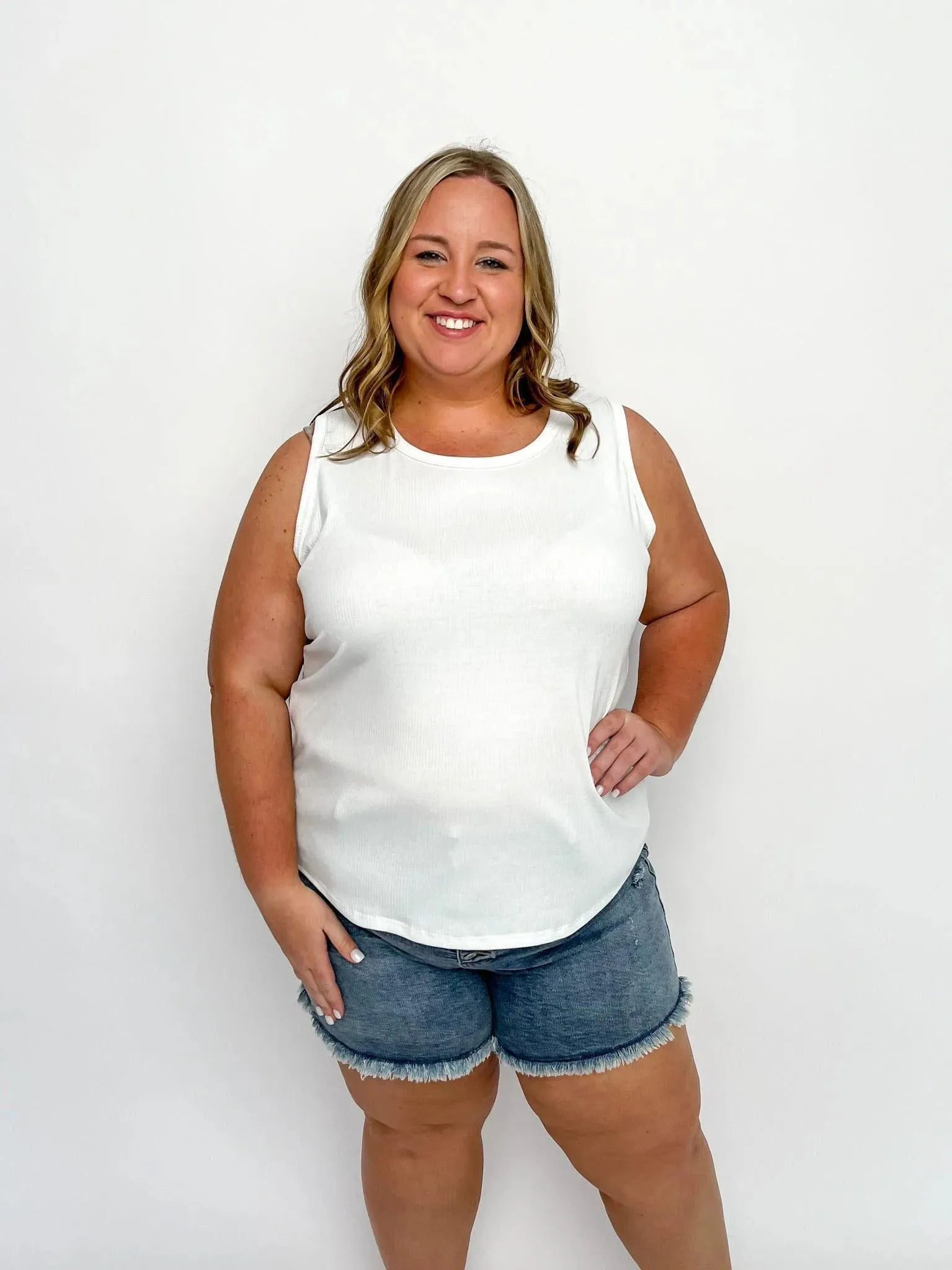 White Tank Top