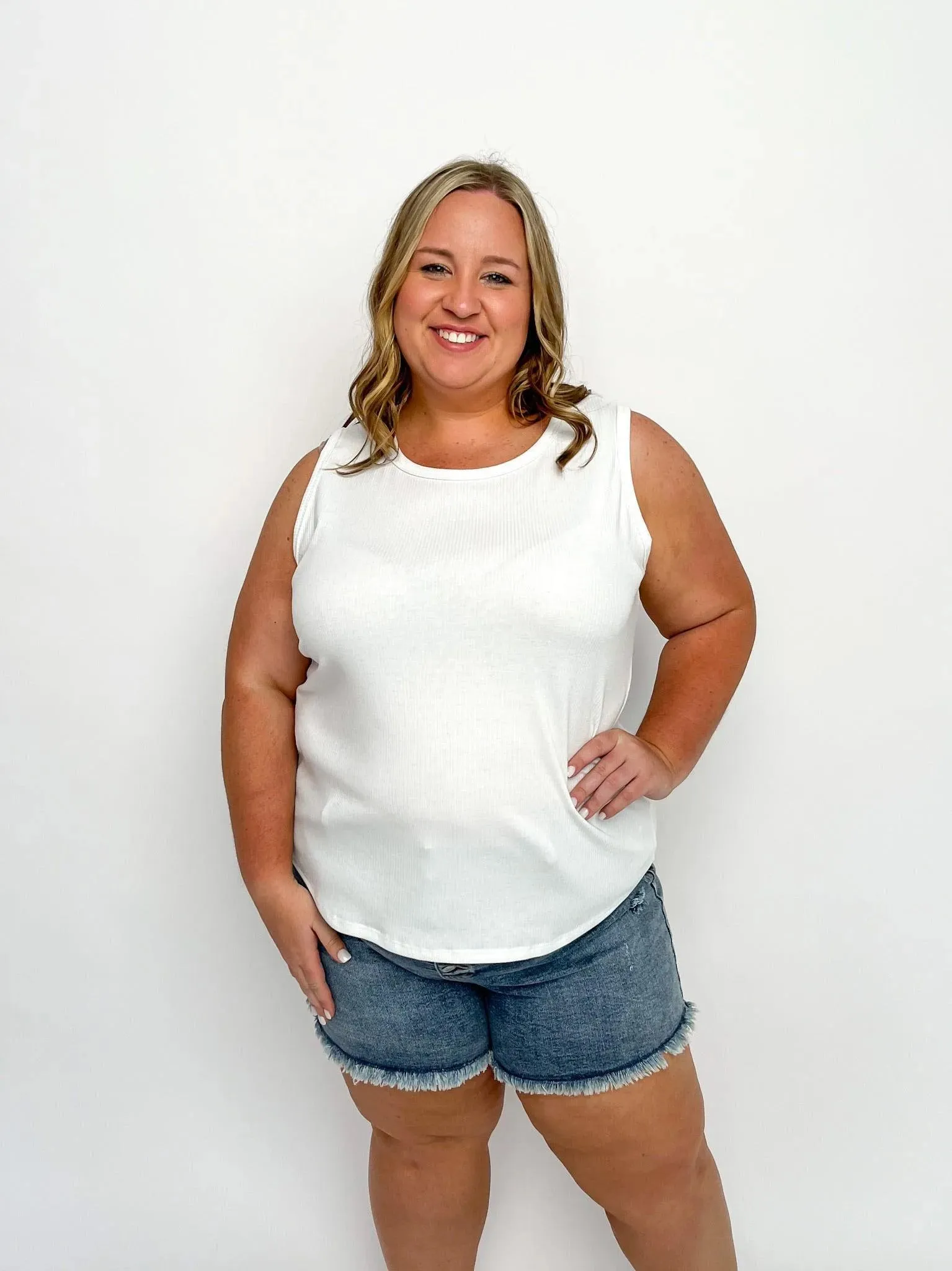 White Tank Top