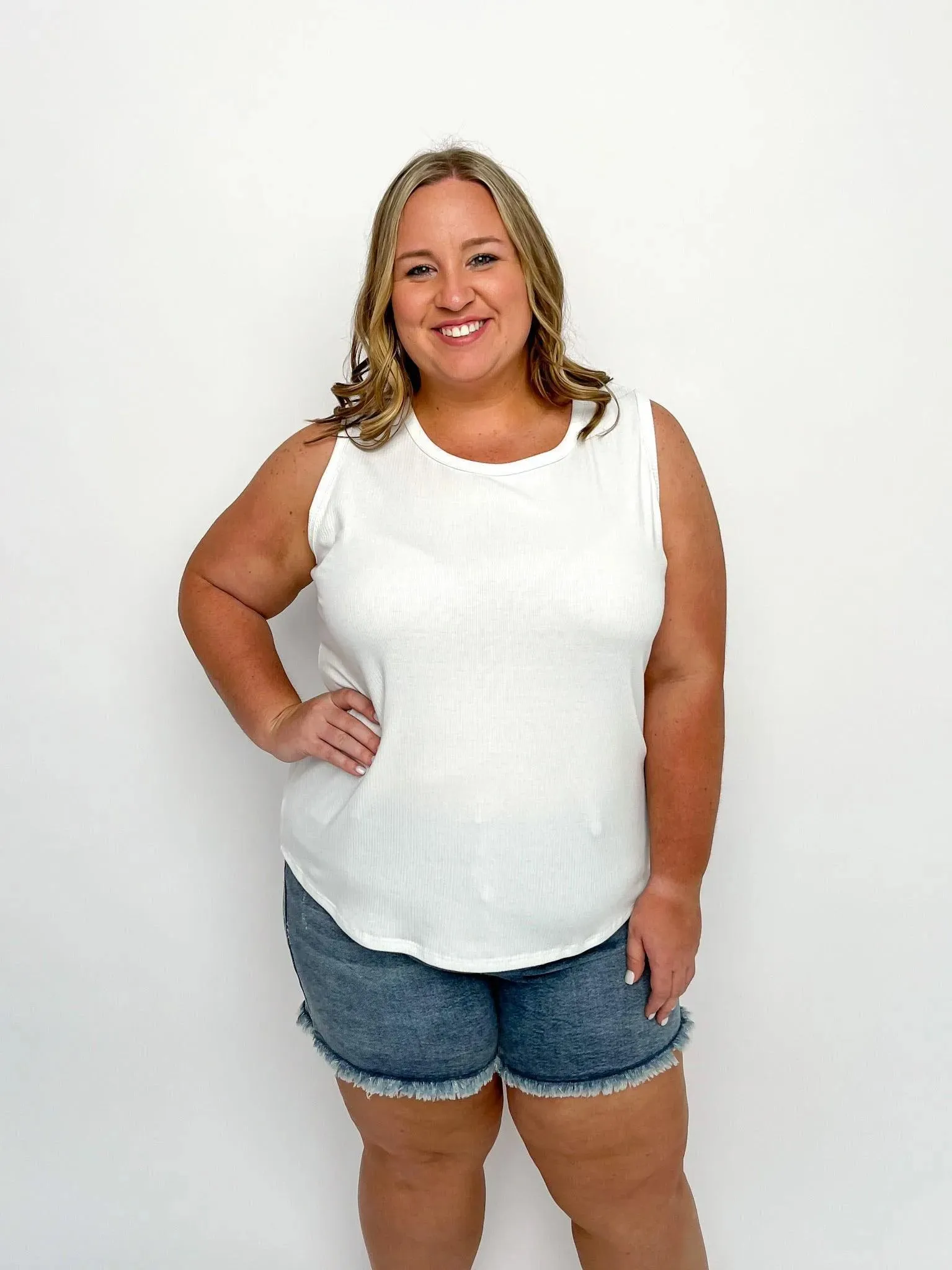 White Tank Top