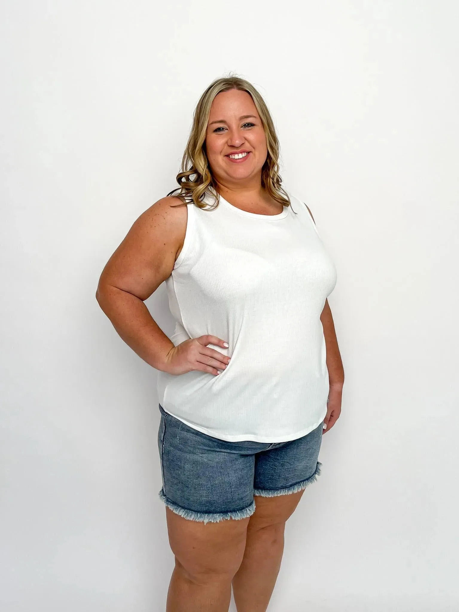White Tank Top