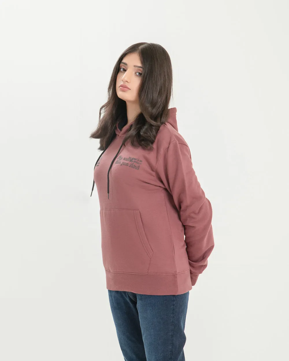 Women Graphic Pullover Hood