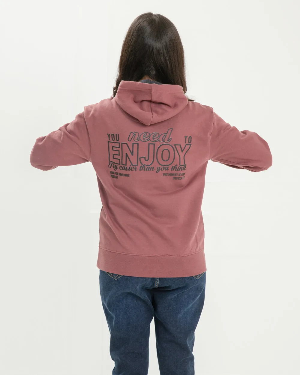 Women Graphic Pullover Hood